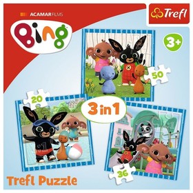 Trefl: Bing 3 az 1-ben puzzle