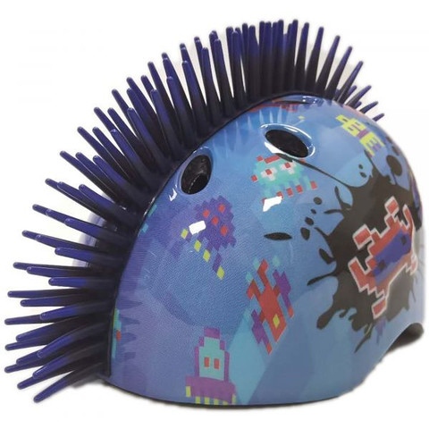 TuffNutz: Mohikán űrlény bukósisak - 50-52 cm