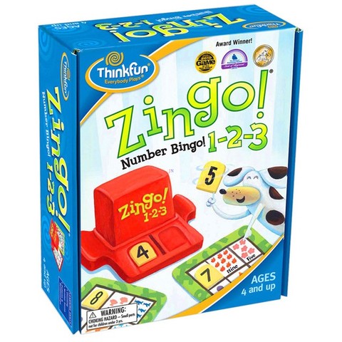 Angol nyelvű - Zingo! 1-2-3 társasjáték