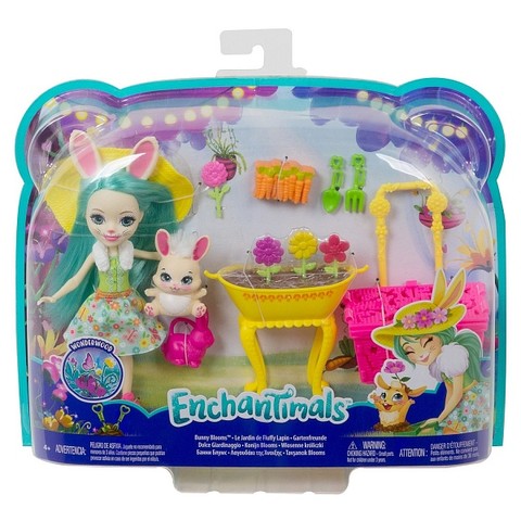 Enchantimals: Fluffy Bunny és Mop figura