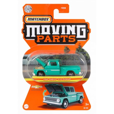 Matchbox Moving Parts: 1963 Chevy c10 Pickup