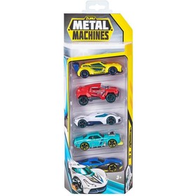 Metal Machines: 5 db-os kisautó szett, 1:64, 1. széria - többféle
