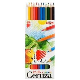 ICO Süni színes ceruza készlet - 12 db-os