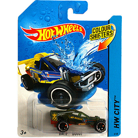 Hot Wheels City: színváltós HWTF Buggy kisautó 2