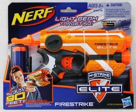 NERF N-Strike Elite: Firestrike szivacslövő pisztoly - narancssárga