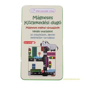 Mágneses logikai játék: mágneses közlekedési dugó