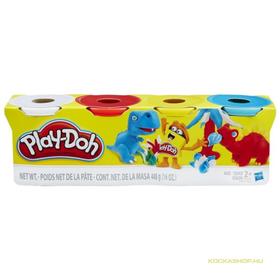 Play-Doh: 4 darabos gyurma készlet - vegyes színekben
