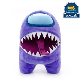 Among Us plüss figura 30 cm - imposztor hajlítható nyelvvel