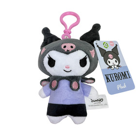 Durabo plüss táskasklipp,13 cm - Kuromi