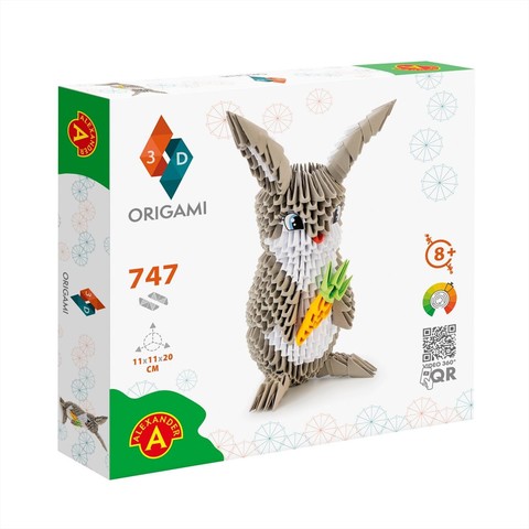 Origami 3D Nyuszi
