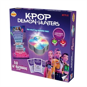 K-Pop Demon Hunters Elő az igazsággal társasjáték