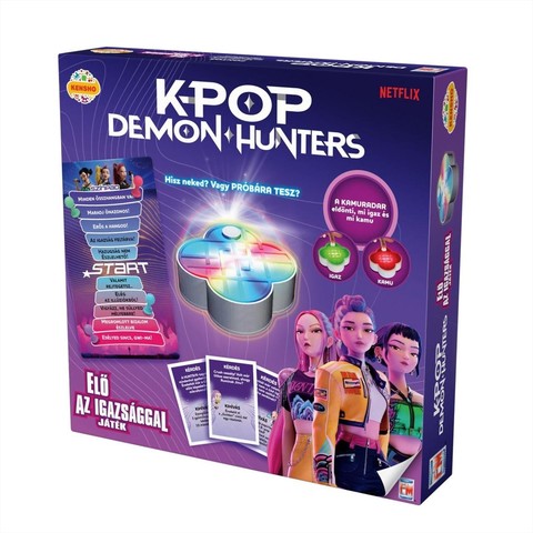 K-Pop Demon Hunters Elő az igazsággal társasjáték