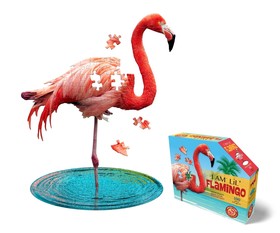 WOW Puzzle junior 100 db - Flamingó