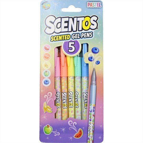 Scentos Illatos zseléstoll, 5 db-os - pasztell színek