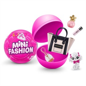 Shopping Mini Brands mini divat meglepetés csomag, 5 db-os - 2. széria