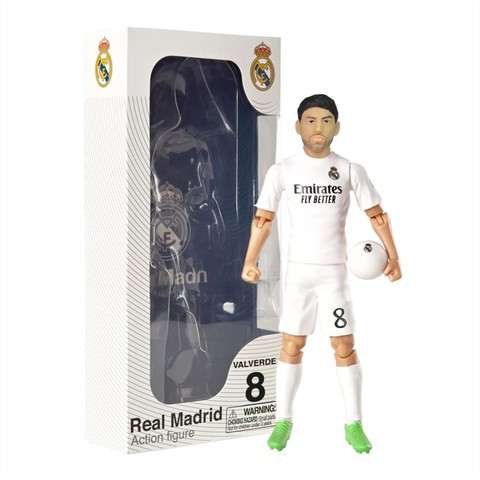 Focista akciófigura, 20 cm - Real Madrid, Valverde 8