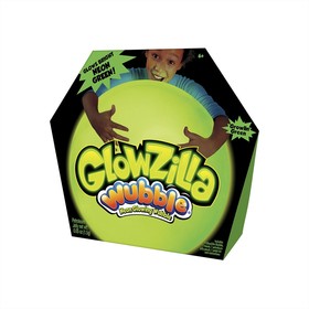 Világító Glowzilla Wubble, 75 cm - neon zöld