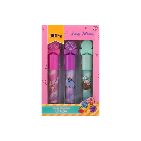 Canenco Create It! Candy szájfény szett, 3 darabos