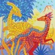 Sycomore Stick'n Fun mozaikkép készítő - dinoszaurusz
