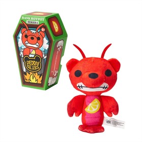 Deddy Bears plüss koporsóban, 4. sorozat, 15 cm-es - Hotpot
