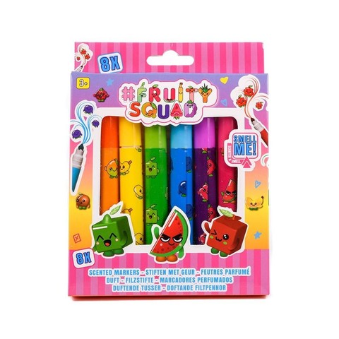Canenco FruitySquad illatos vastag filctollak, 8db