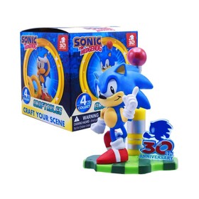 Sonic meglepetés figura összeépíthető jelenettel