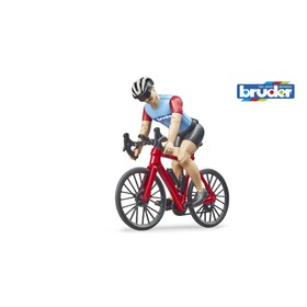 Bruder bworld Országúti kerékpár kerékpárossalal (63110)