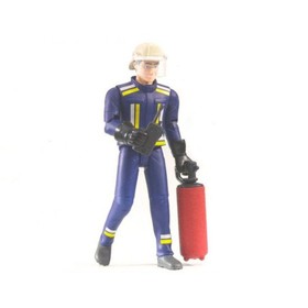 Bruder Bworld - Tűzoltó figura kiegészítőkkel (60100)