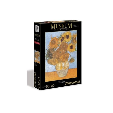 Clementoni 1000 db-os puzzle Museum Collection - Van Gogh - Napraforgók (31438)
