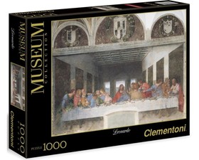 Clementoni 1000 db-os puzzle Museum Collection - Da Vinci - Az utolsó vacsora (31447)