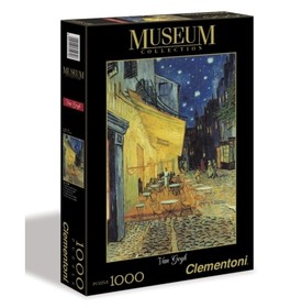 Clementoni 1000 db-os puzzle Museum Collection - Van Gogh - Éjjeli kávézó (31470)