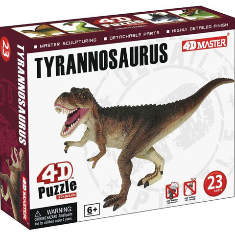 4D Puzzle - Tyrannosaurus Rex (23 db)