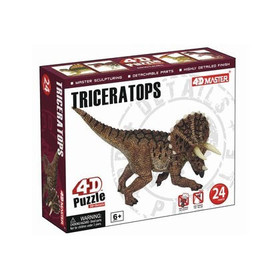 4D Puzzle - Triceratops (24 db)
