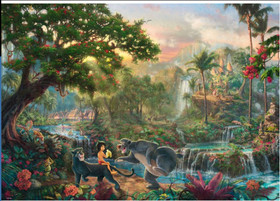 Disney, Dzsungel Könyve, Kinkade, 1000 db