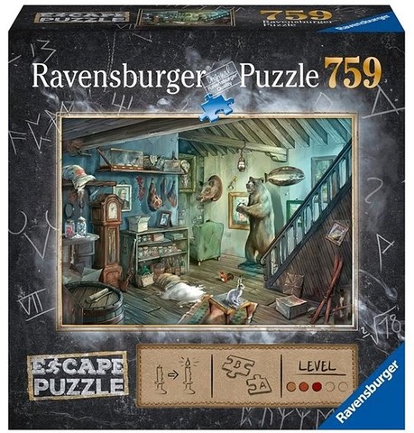 Ravensburger: Zárt pince 759 darabos Exit Puzzle