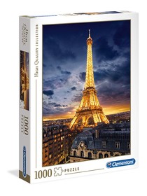 Clementoni 39514 High Quality Collection Puzzle - Eiffel torony éjszaka (1000 db)