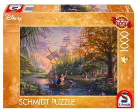 Disney, Pocahontas, Kinkade, Puzzle 1000 db