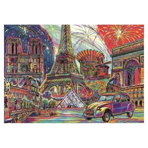 Párizs színei 1000 db-os puzzle - Trefl
