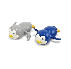 Felhúzható pingvin fürdőjáték, két színben