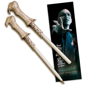 Voldemort varázspálcás toll és könyvjelző