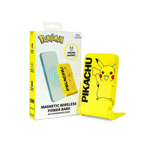 OTL Pokémon Pikachu Mágneses Vezeték nélküli Powerbank