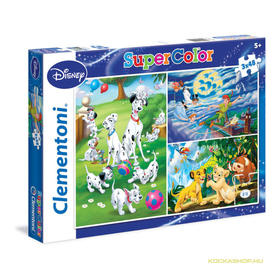 Clementoni Puzzle 3x48 Disney klasszikusok