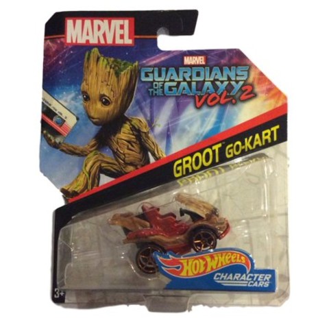 Hot Wheels Marvel karakter kisautók: Groot Go-Kart