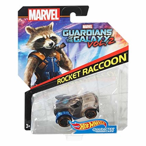 Hot Wheels Marvel karakter kisautók: Mordály - Rocket Raccoon