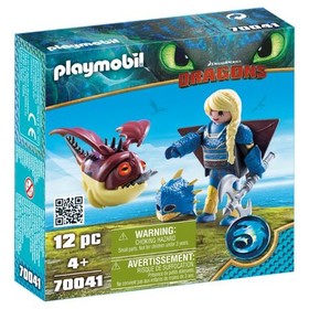 Playmobil:  Astrid Hobgobblerrel és szárnyakkal - 70041