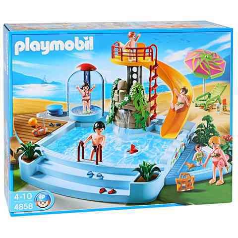 Playmobil 4858 Élménymedence csúszdával készlet