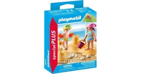 Playmobil 71581 Strandoló gyerekek homokvárral