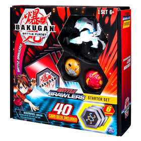 Bakugan - 3 darabos kezdőszett kártyapaklival - többféle