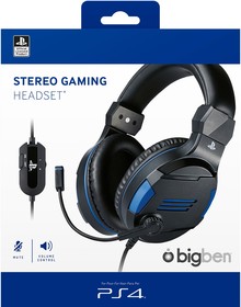Stereo Gaming Headset V3 Fekete (PS4)