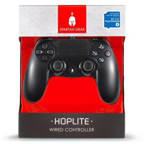 Spartan Gear - Hoplite Wired Controller Black (PS4)